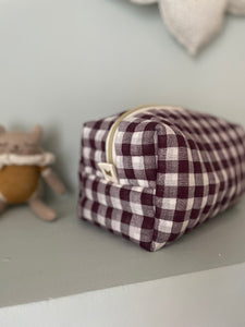 Trousse de toilette VICHY Bordeaux