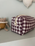 Trousse de toilette VICHY Bordeaux