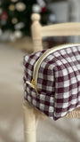 Trousse de toilette VICHY Bordeaux